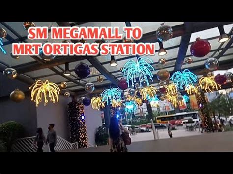 how to go to sm megamall via lrt